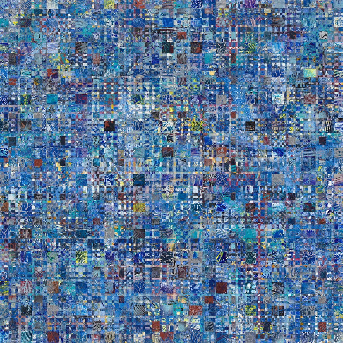 Blue Matrix by Lainard Bush, Image 1.