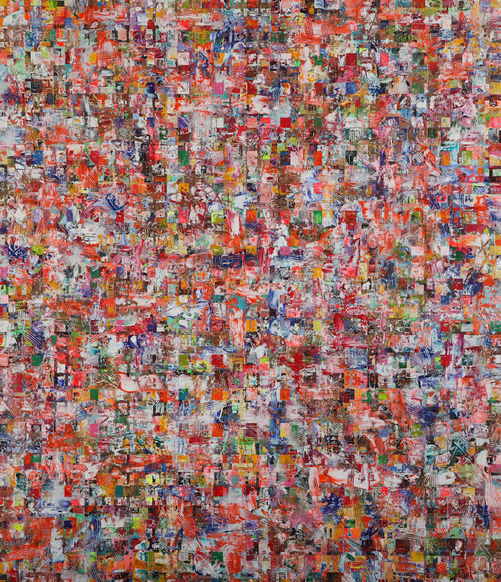 Fluorescent Matrix by Lainard Bush, Image 1.