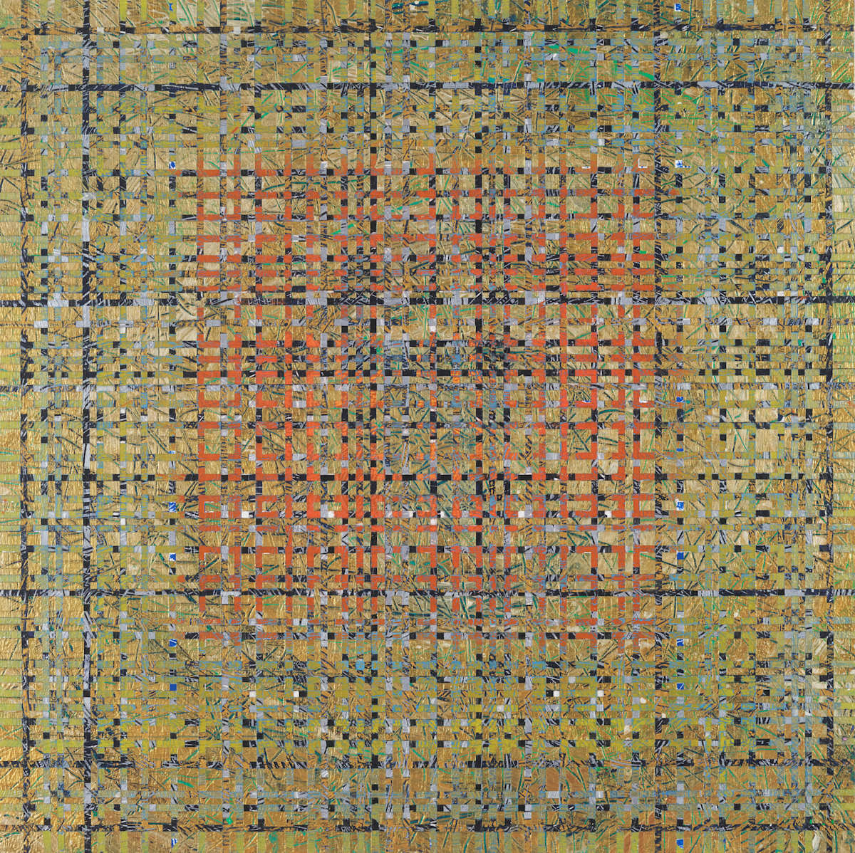 Gilded Grid by Lainard Bush, Image 2.