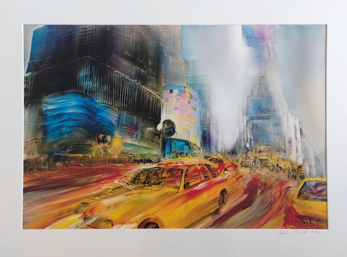 8) Misty morning Times Square by Robin Eckardt 