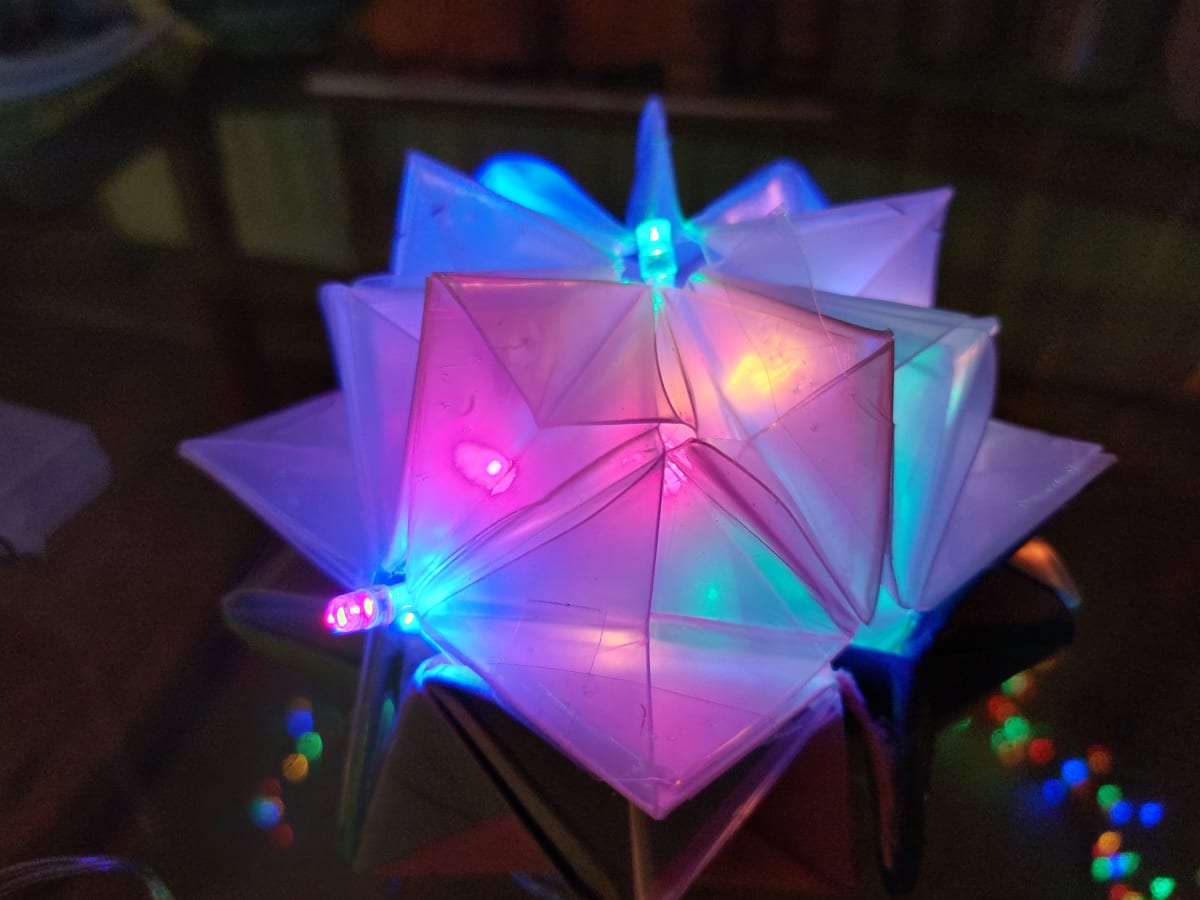 7) fairy light oragami by Robin Eckardt 