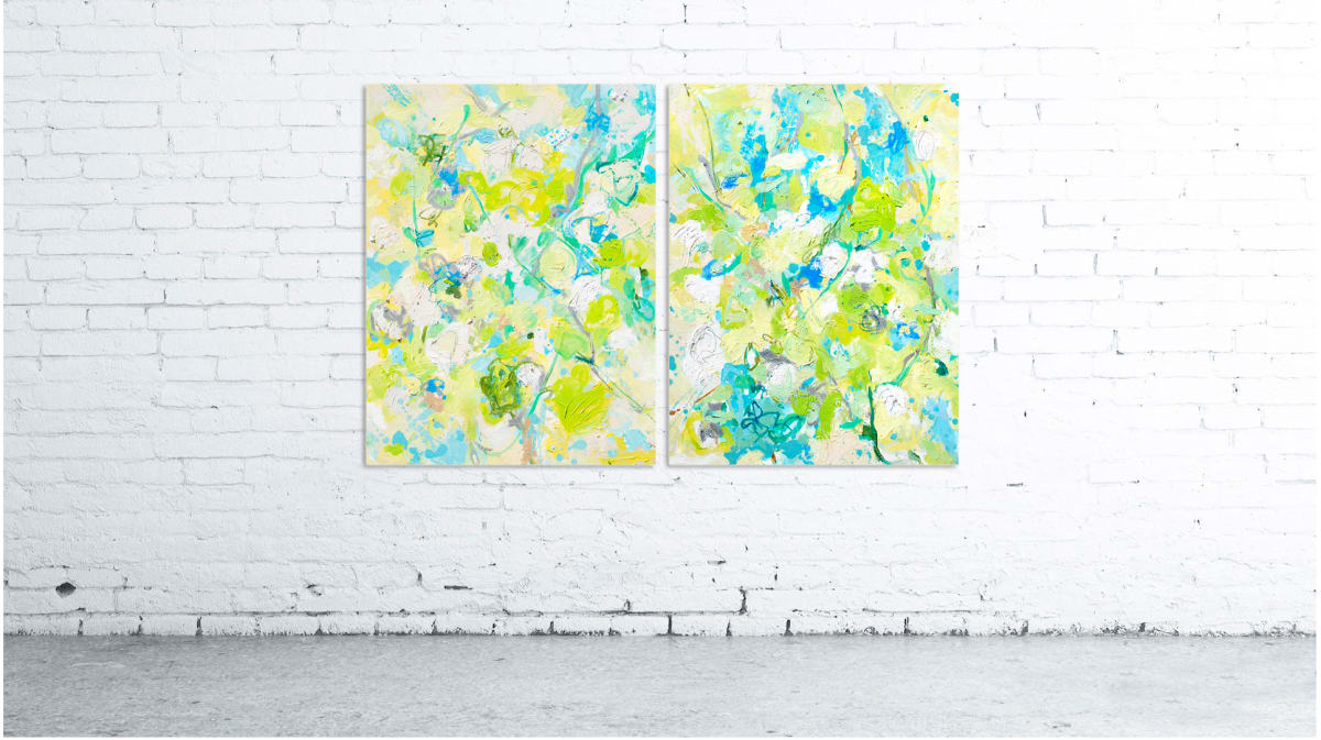 Spring diptych 