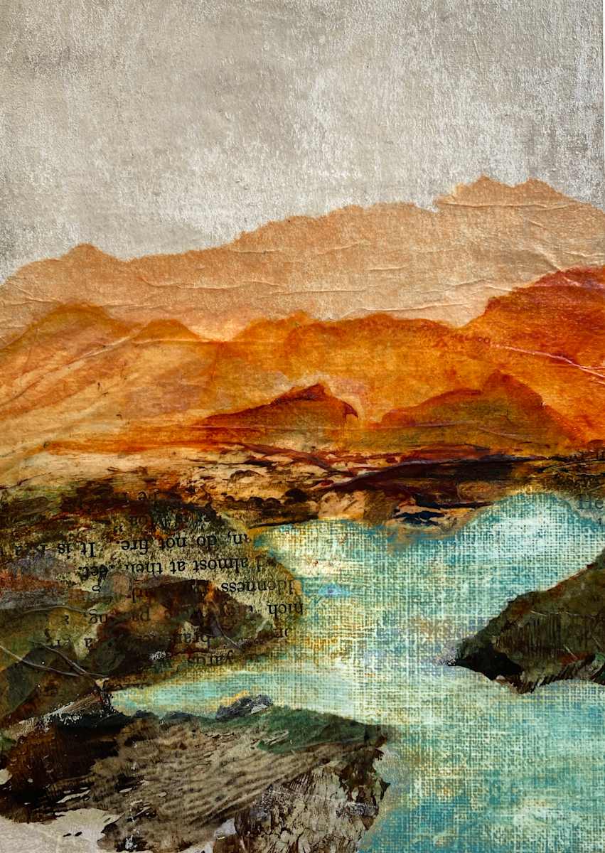 Small Wonders II by Melissa Brauen  Image: Created on 300 gsm paper mounted in 8x 10 mat