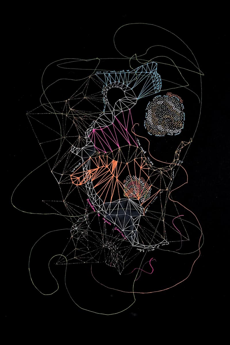Orbiting Trace (OVF-004) / 18x12 by Maria Lankina, Image 1.