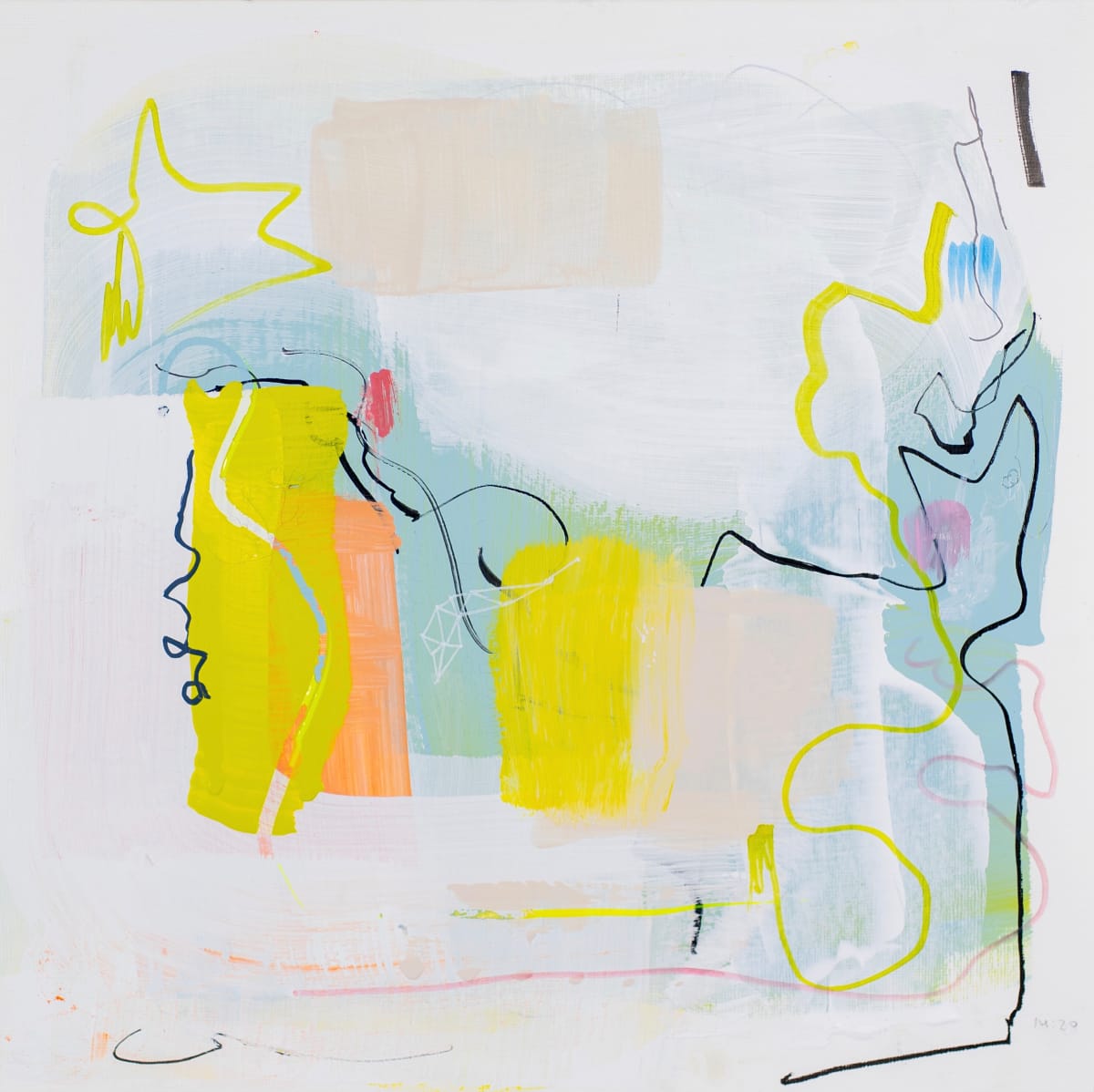 Rhythmic Construction II (Inside the Grid) by Maria Lankina 