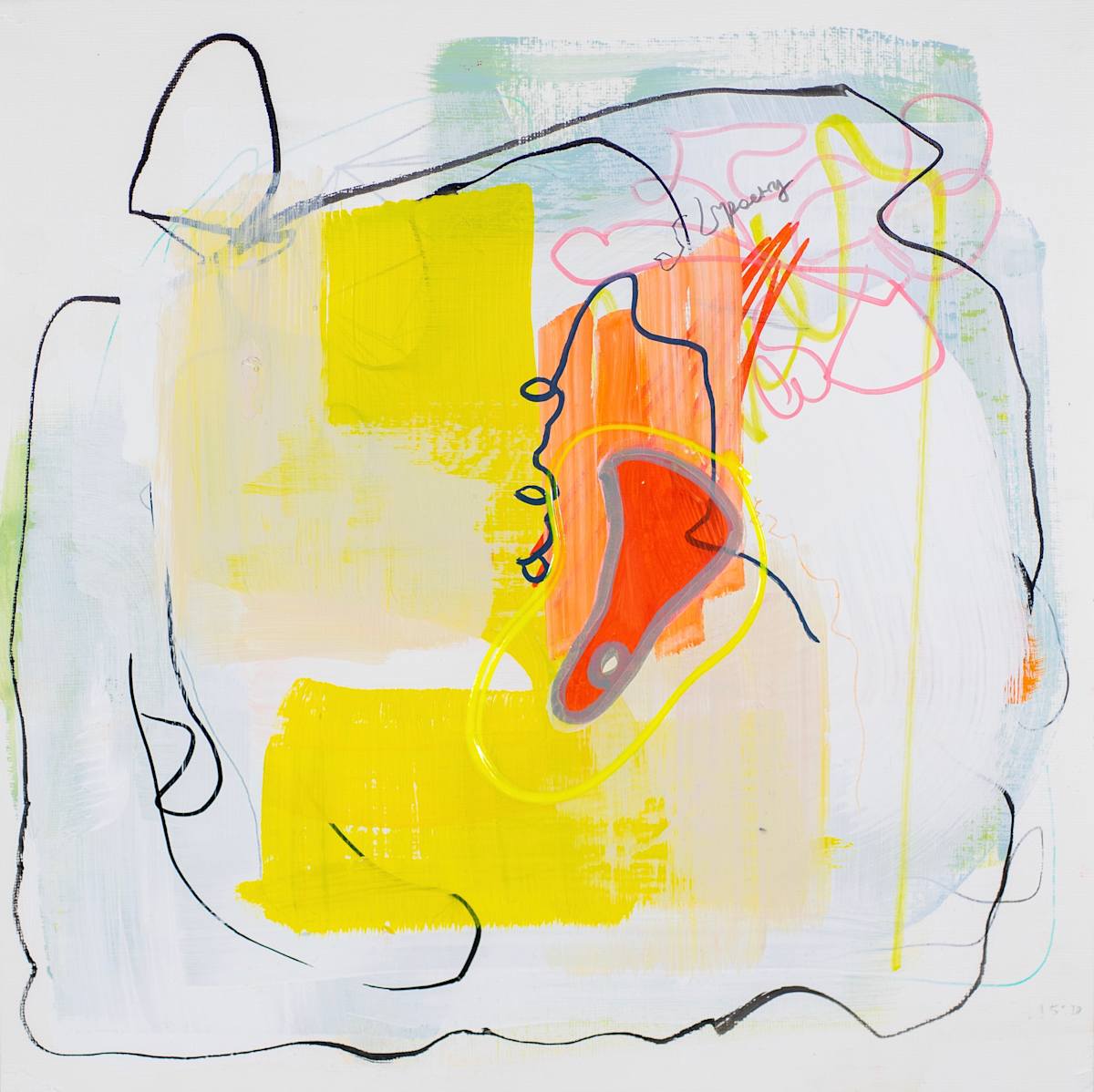 Rhythmic Construction I (Square Format) by Maria Lankina, Image 2.