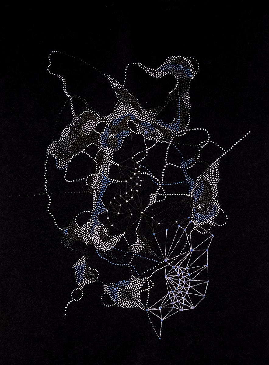 White Noise Vector (OVC-032) / 9x12 by Maria Lankina, Image 1.