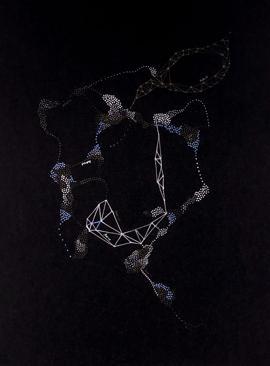 How Now Loop (OVC-028) / 9x12 by Maria Lankina 