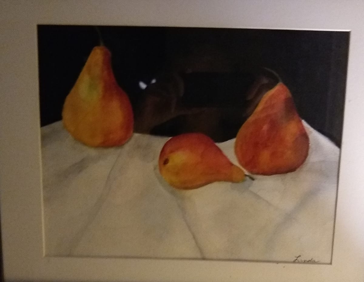 My Three Pears by Linda Zamer 