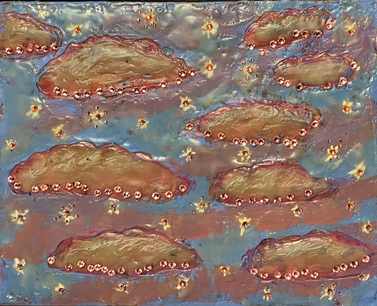 clouds pink by Julia Dzikiewicz 