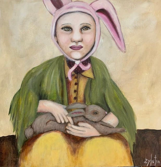 The Rabbit and the Hare by Febe Zylstra 