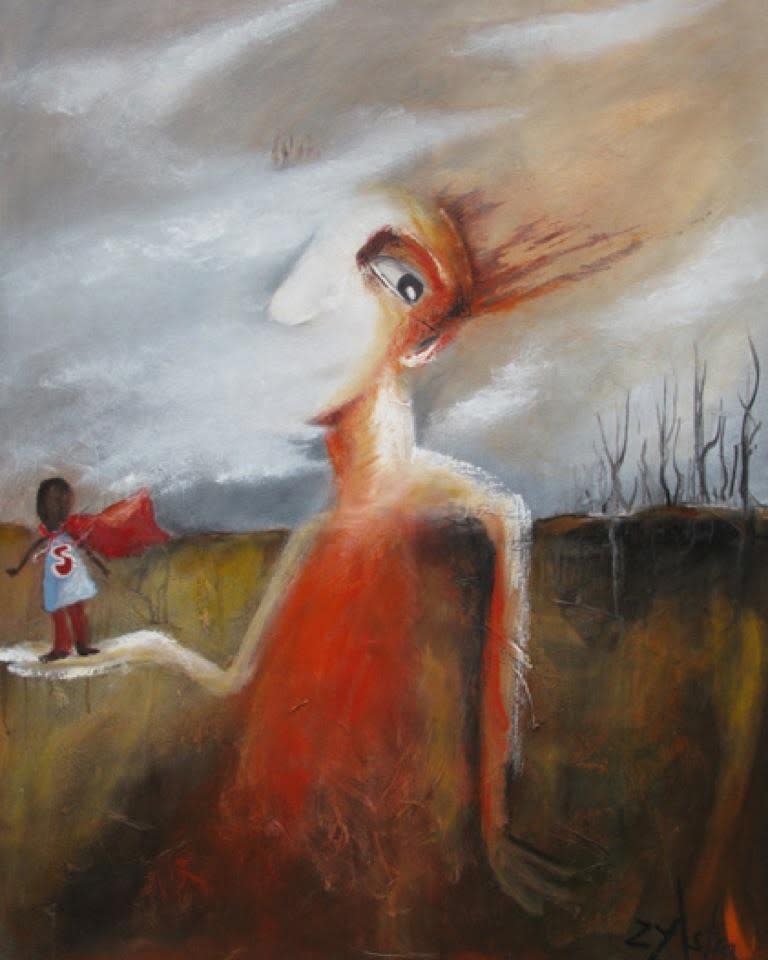 Even Superhero's Need Saving by Febe Zylstra 