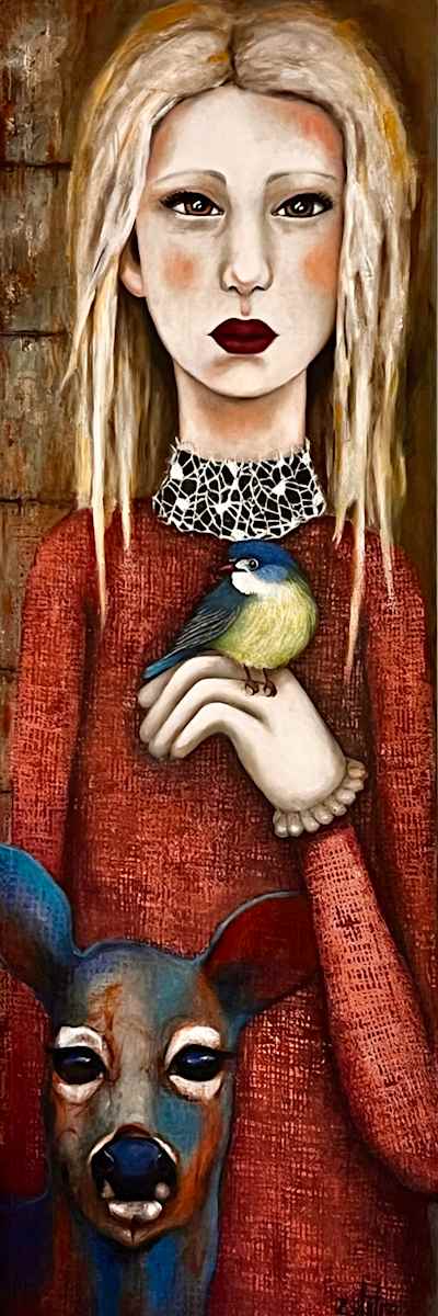 She Held What Could Fly Away by Febe Zylstra, Image 1.