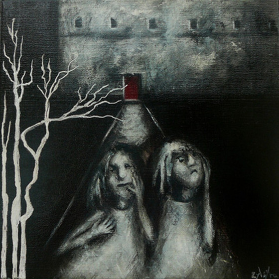 Behind The Red Door by Febe Zylstra 