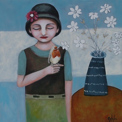 Inner Peace Shines Through by Febe Zylstra 