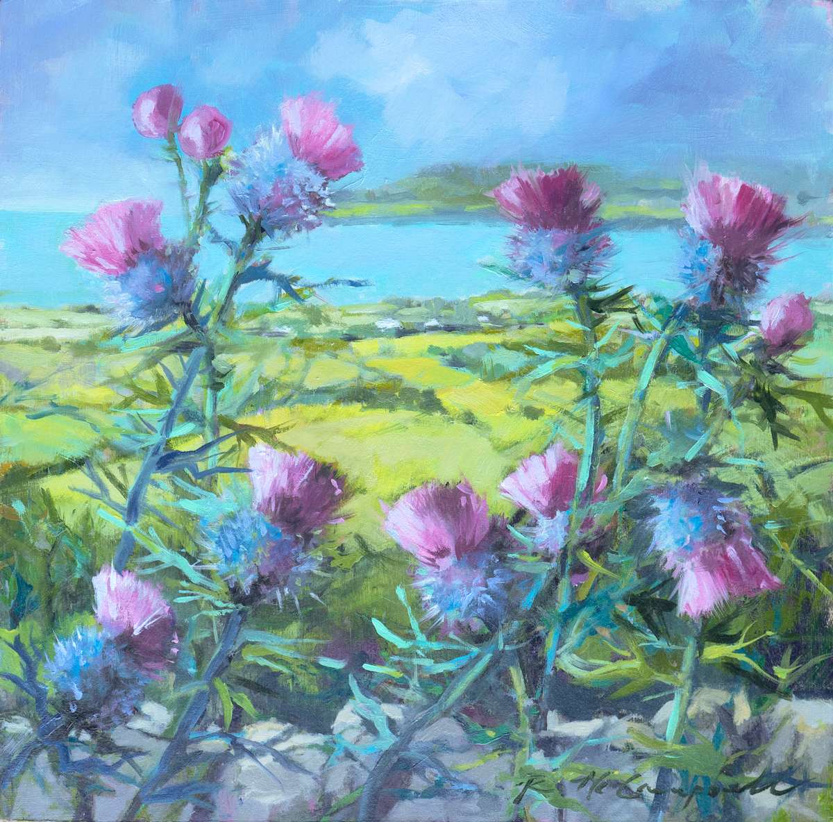 Irish Thistle by Rachael McCampbell 