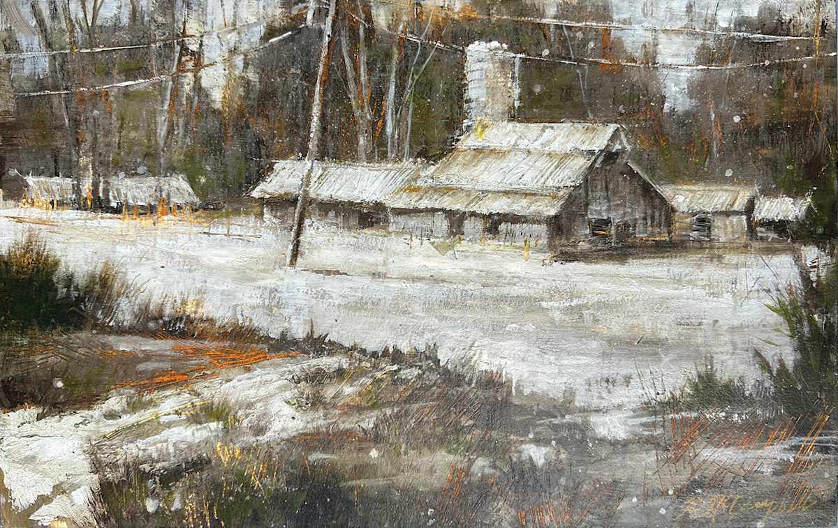 Saying Goodbye (Color Study) by Rachael McCampbell 