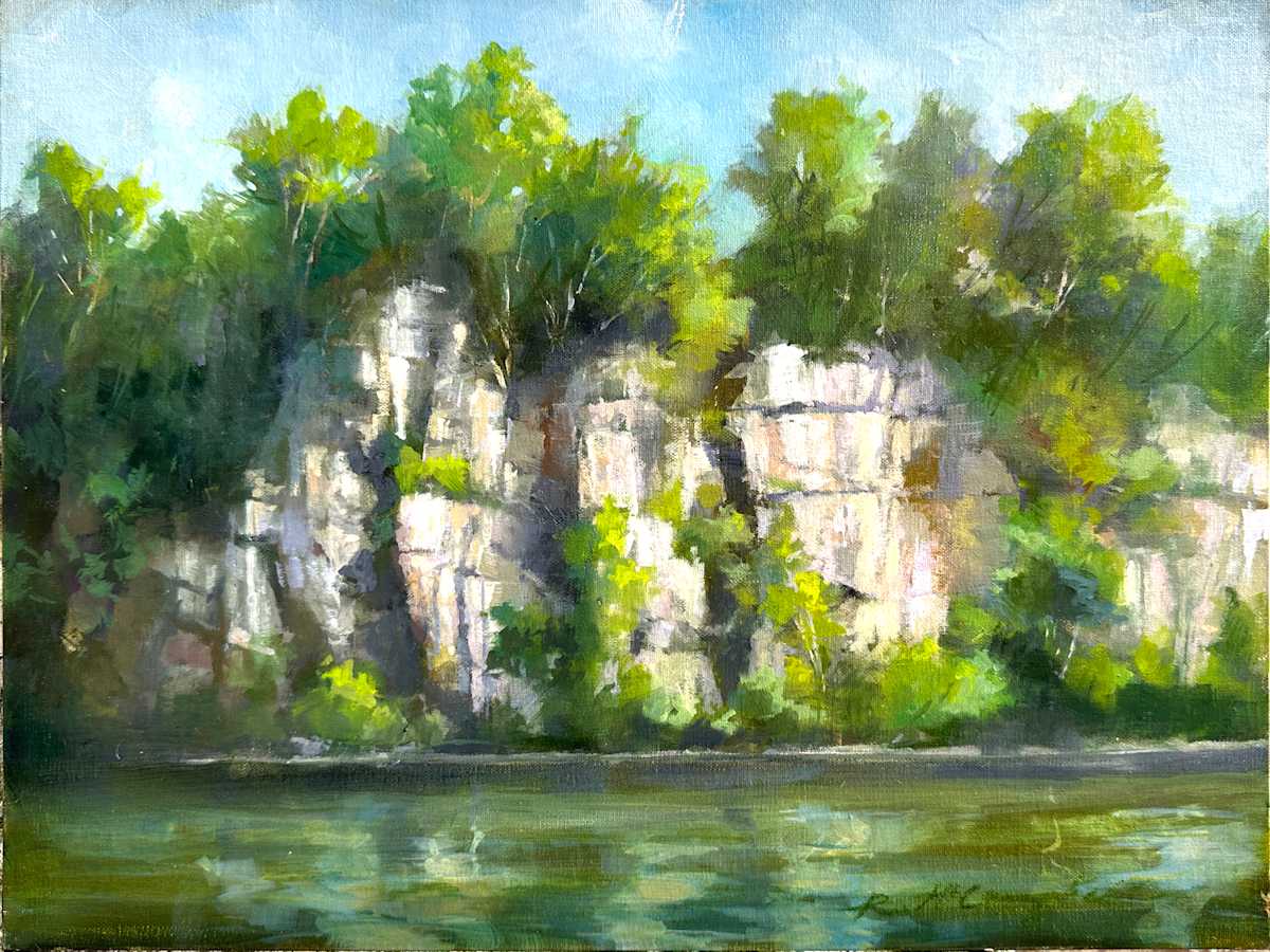 Sequoyah Sentinels (color study) by Rachael McCampbell 