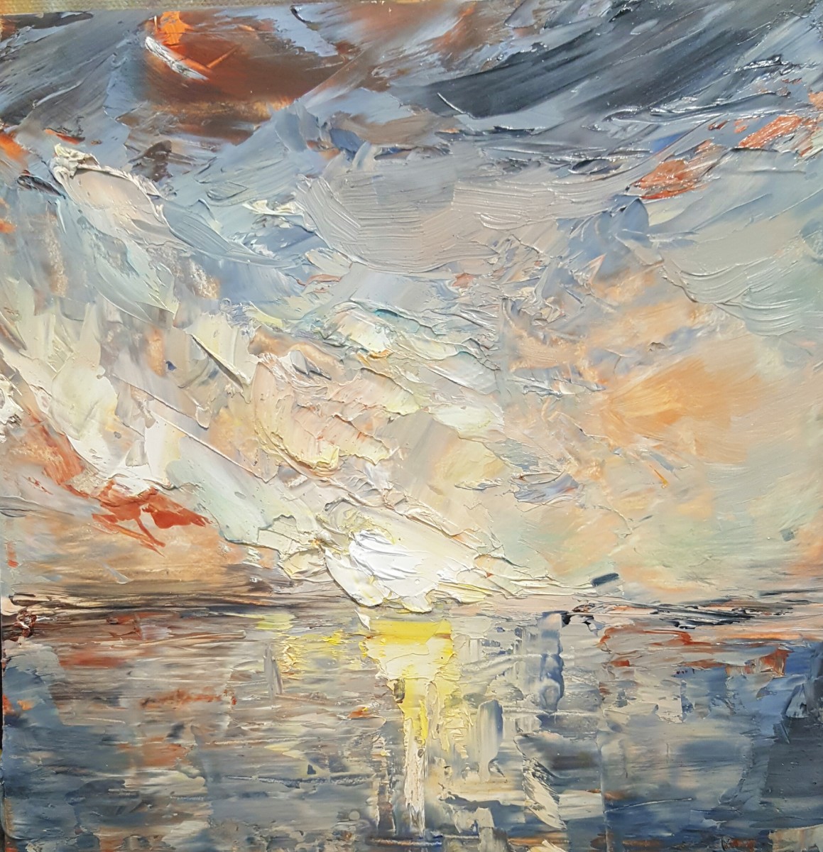 Sunset, Buzzards Bay by Heather Stivison 
