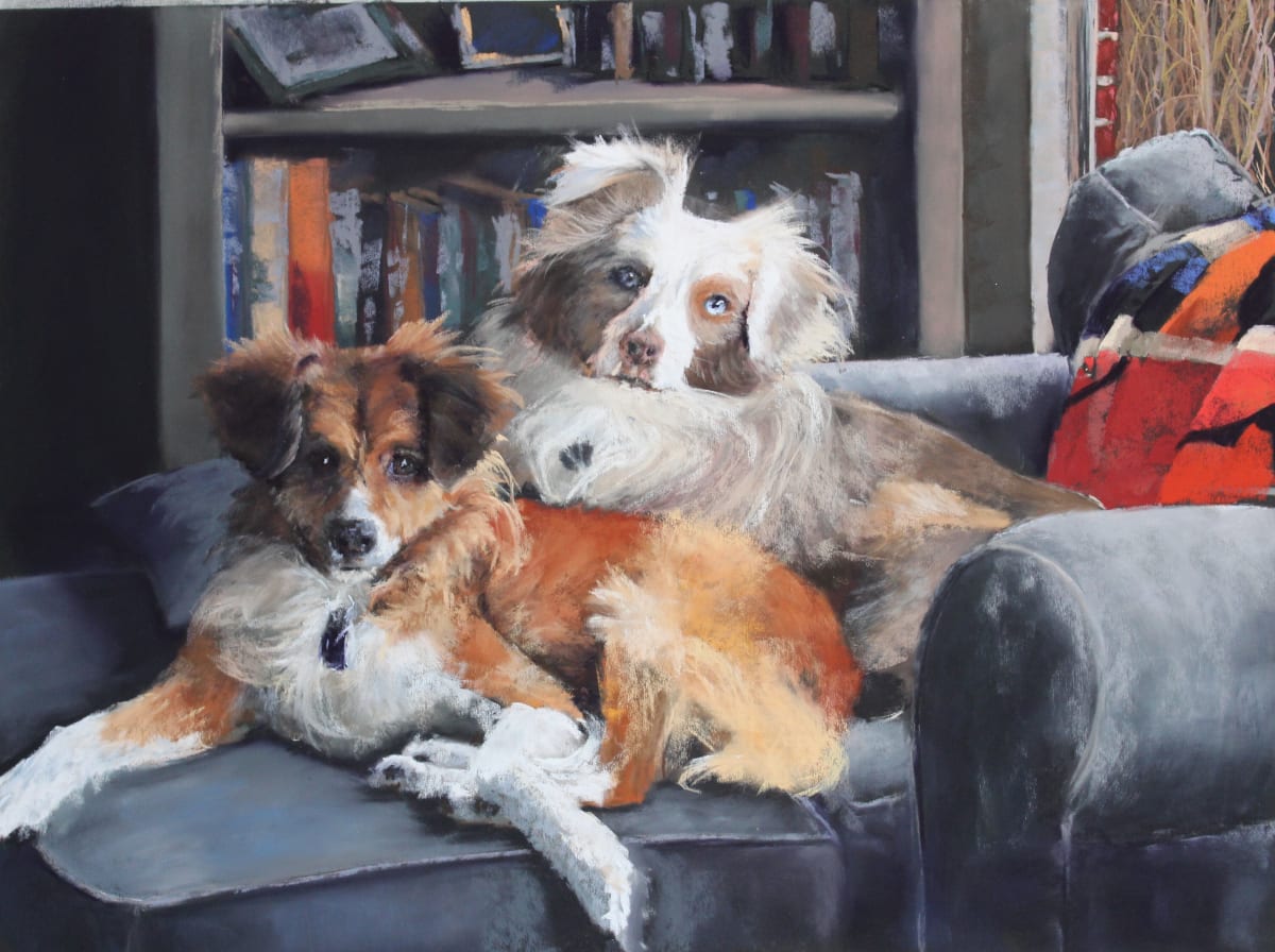 Dakota and Bear by Renee Leopardi 