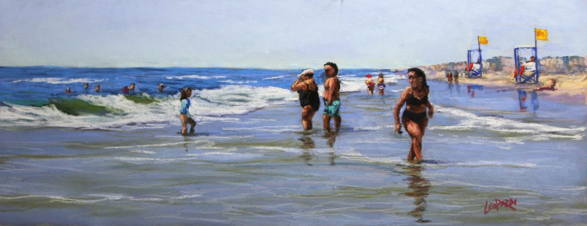 At the Beach by Renee Leopardi 