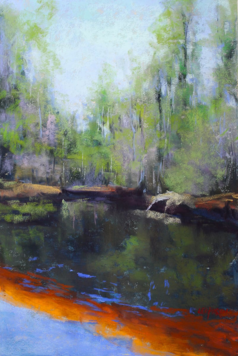 Wading River Orange by Renee Leopardi 