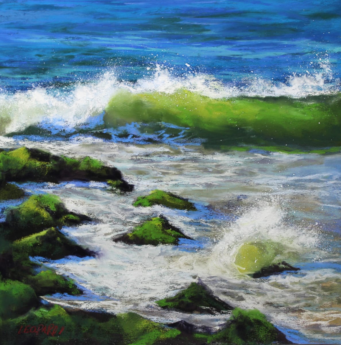 Jetty Crash by Renee Leopardi 