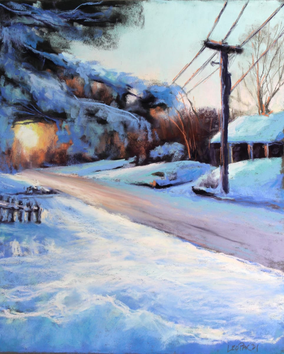 Sunrise Snow by Renee Leopardi 