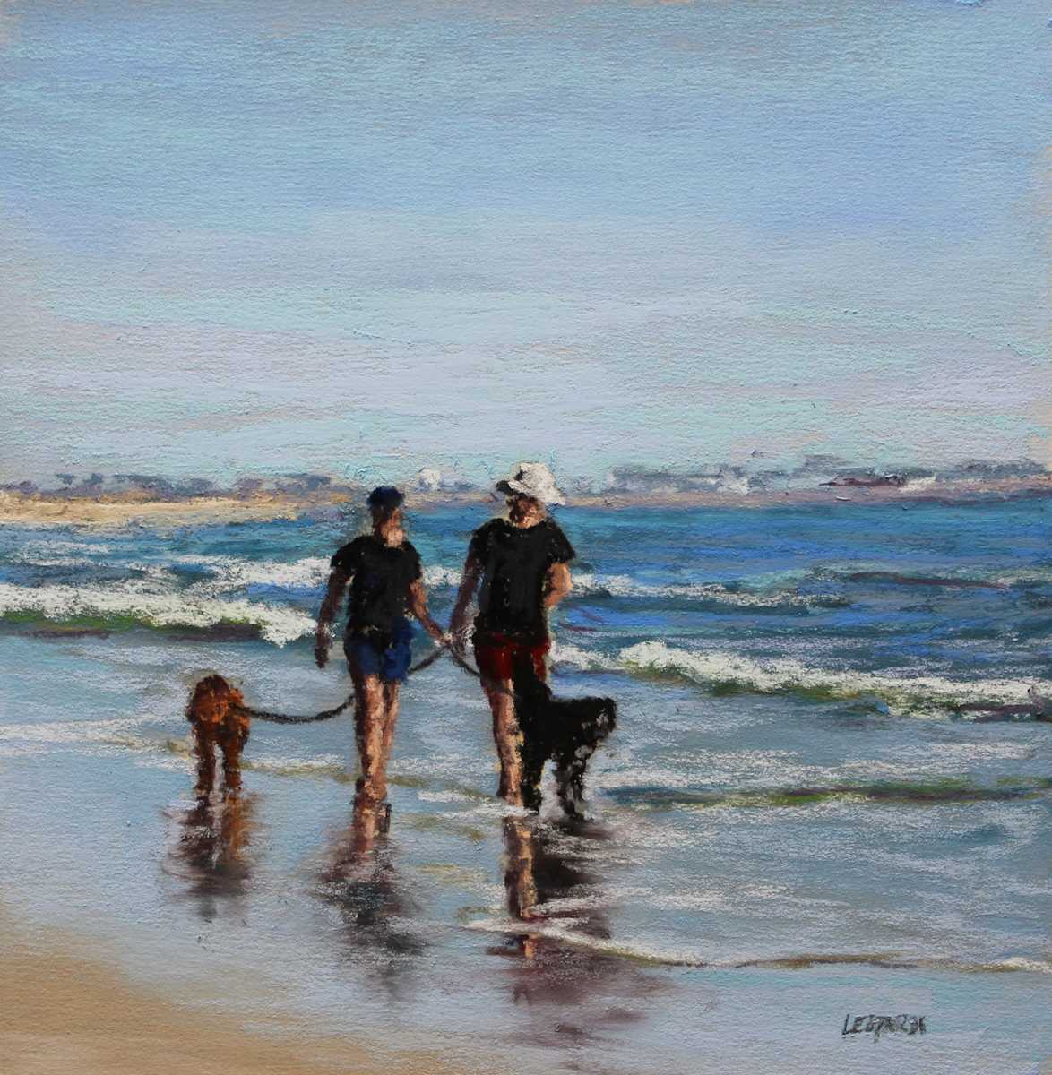 Morning Walk by Renee Leopardi 