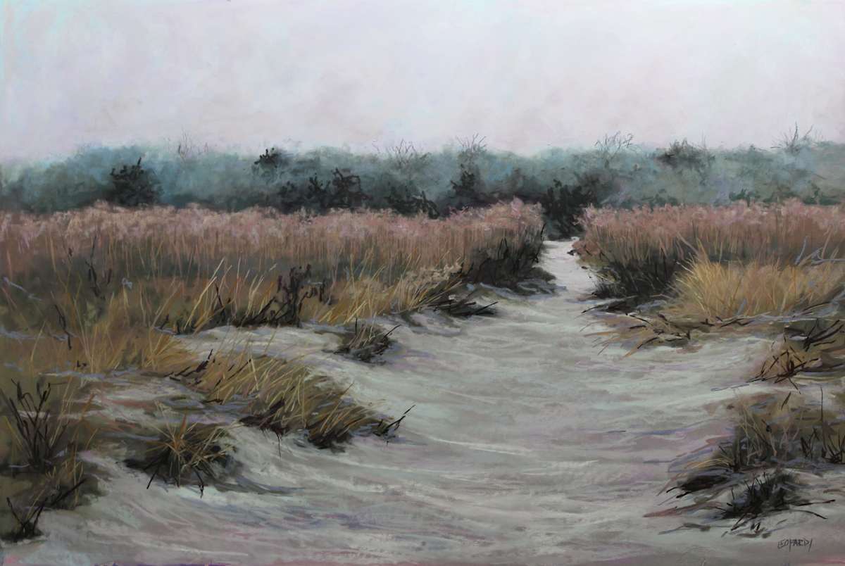 Winter's Quiet Path by Renee Leopardi 