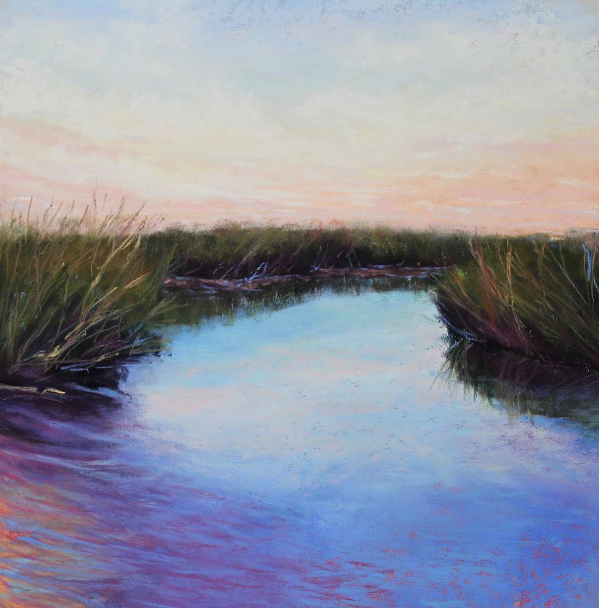 Sunrise Marsh by Renee Leopardi 