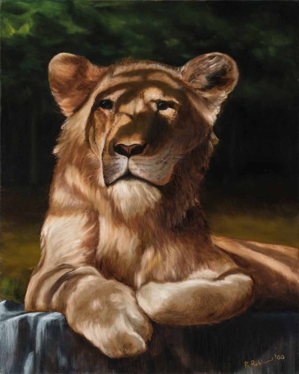 Kuma, the Lioness by Randy Robinson  Image: Kuma
