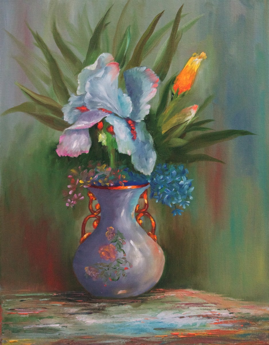 Lily in a Vase by Randy Robinson 