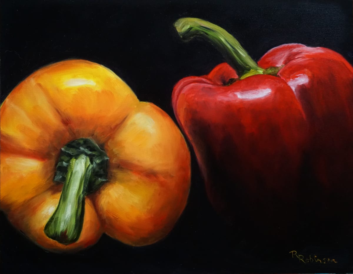 Pair of Peppers by Randy Robinson  Image: Peppers
