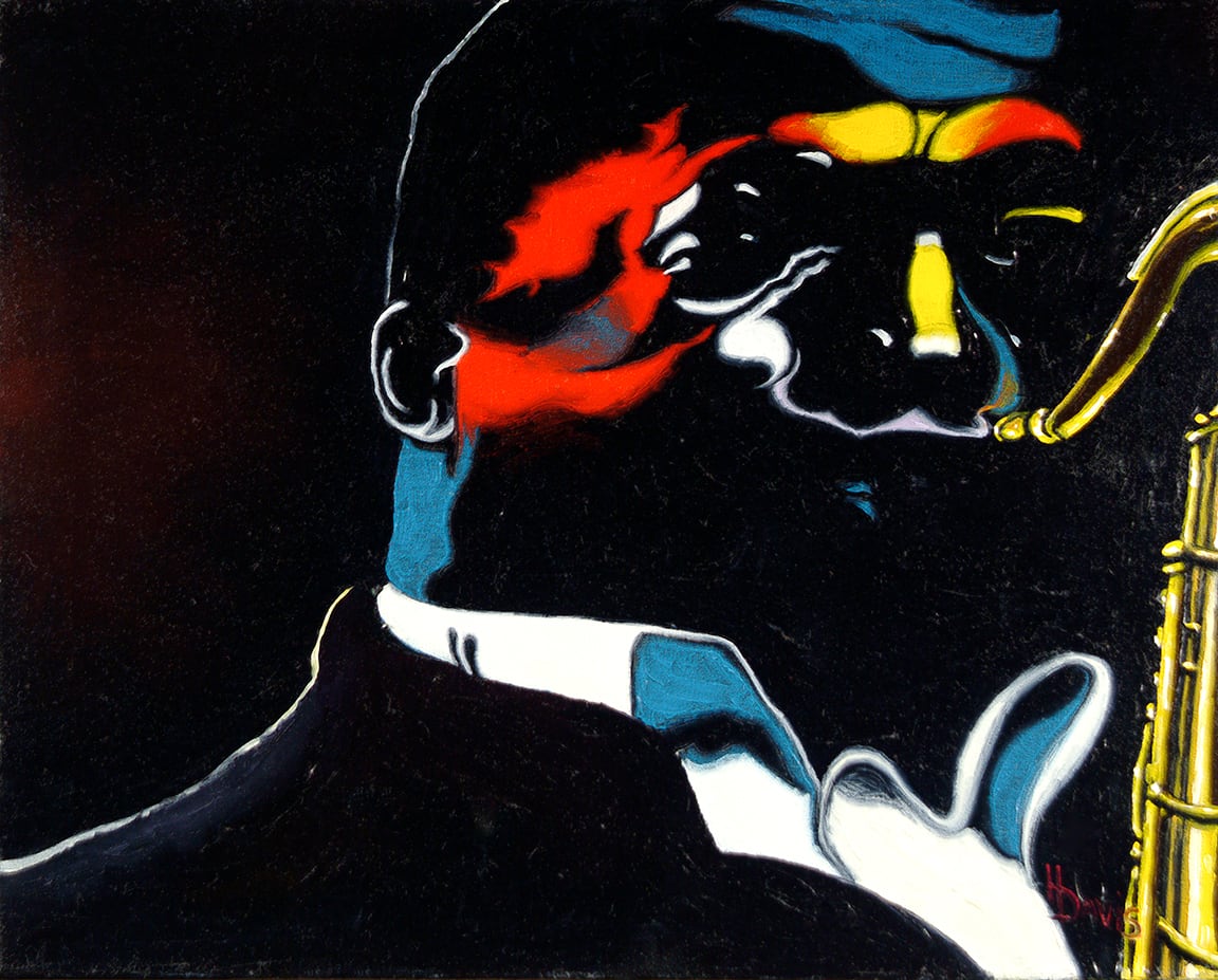 Coltrane by Harry Davis 