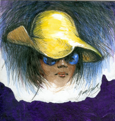 YELLOW HAT by Gilbert Young 