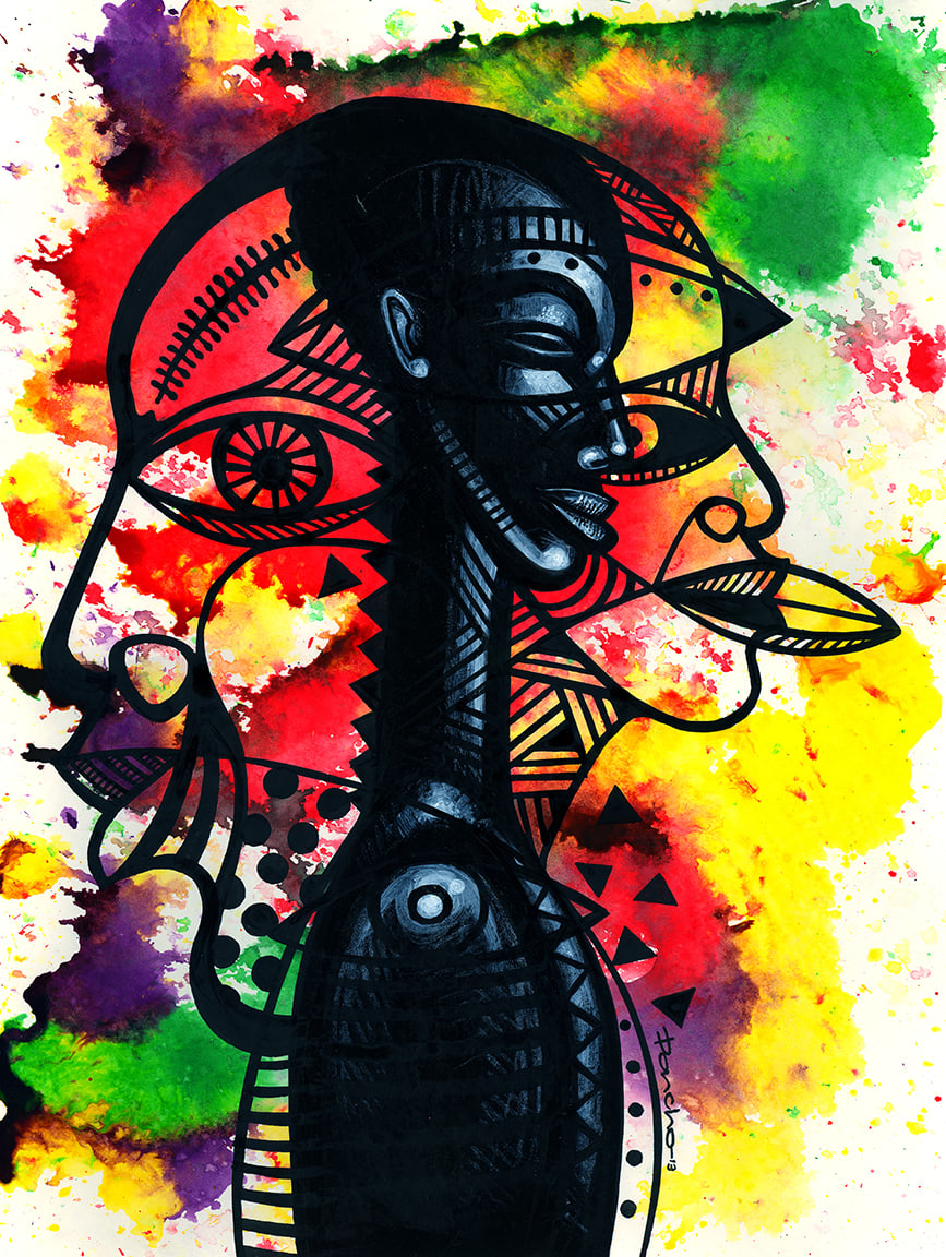 ALL KNOWING by Larry Poncho Brown, Image 1.