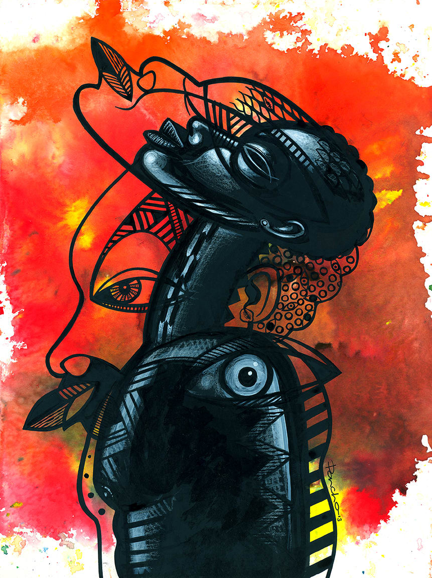 ALL SEEING by Larry Poncho Brown, Image 1.