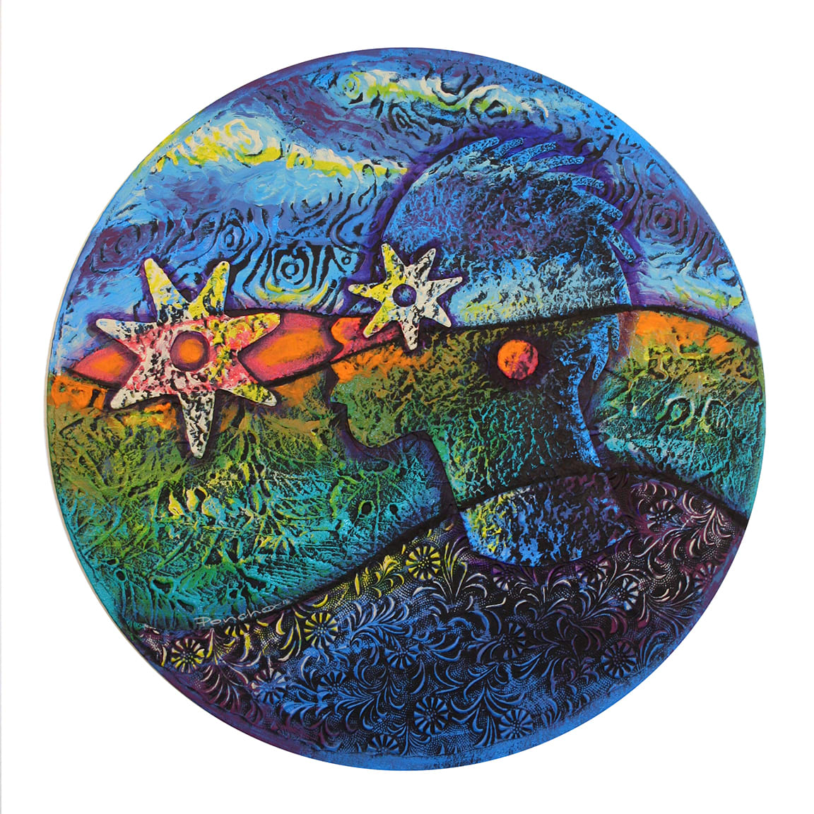 GUIDED BY FAITH by Larry Poncho Brown, Image 1.