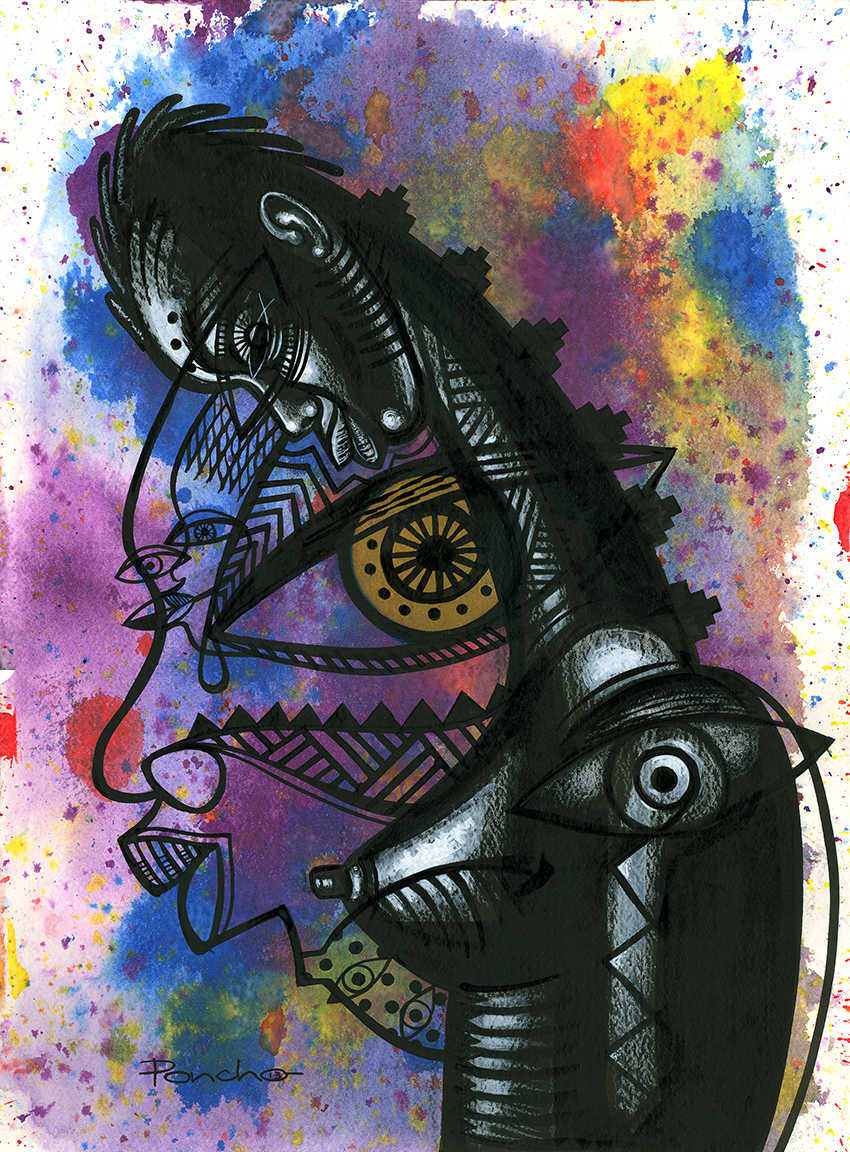 INTUITION by Larry Poncho Brown, Image 1.