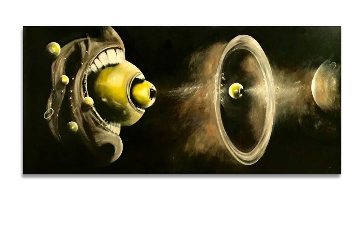 MIND EXTINCTION by M A R K    H U E B N E R  Image: Study of the human condition 