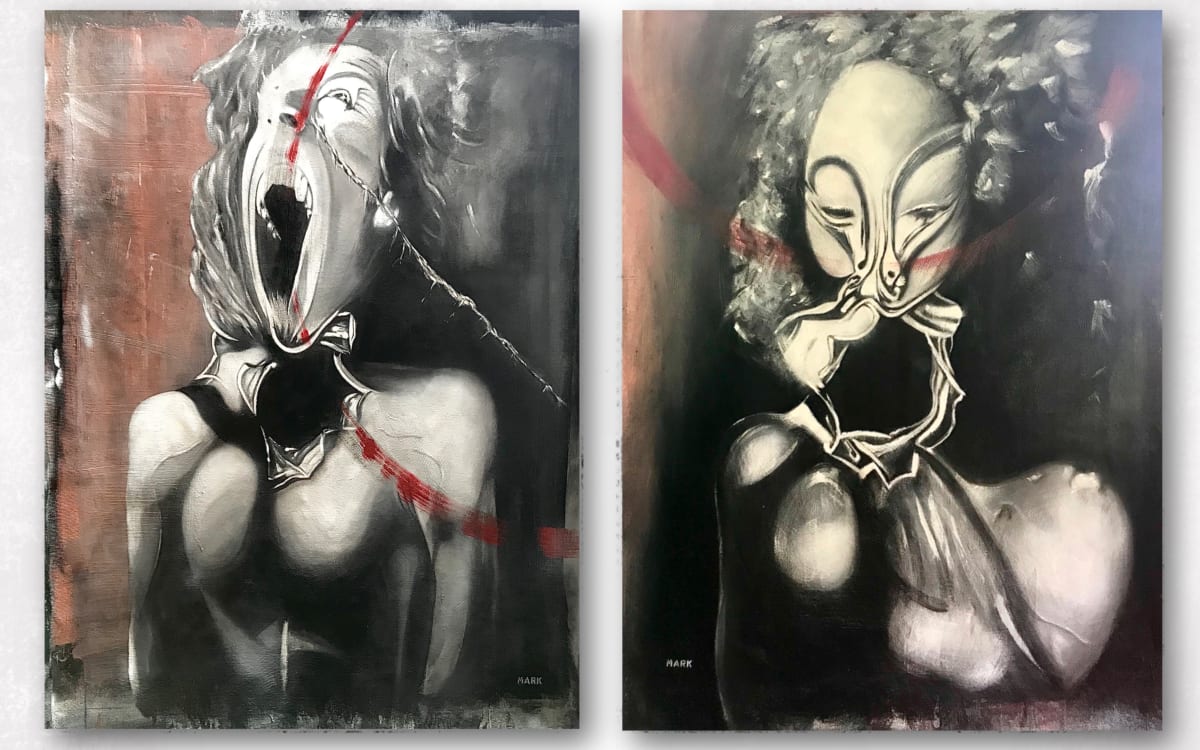 Deformation by MARK.  Image: Fig. III, Triptych