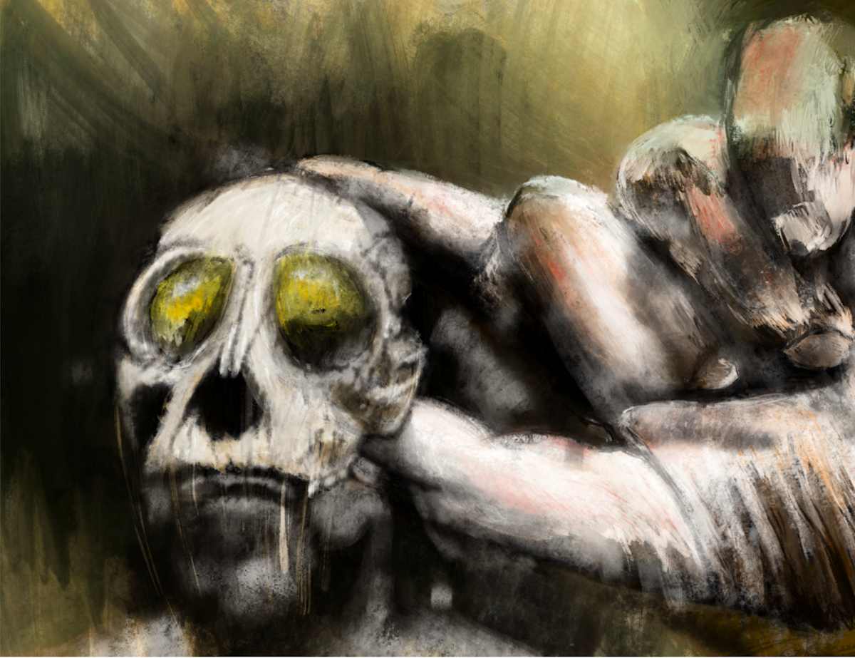 Ltd. Ed. from the PROJECT PATH: MIND EXTINCTION by MARK.  Image: original, Ltd. Edition 1-50, 2AP