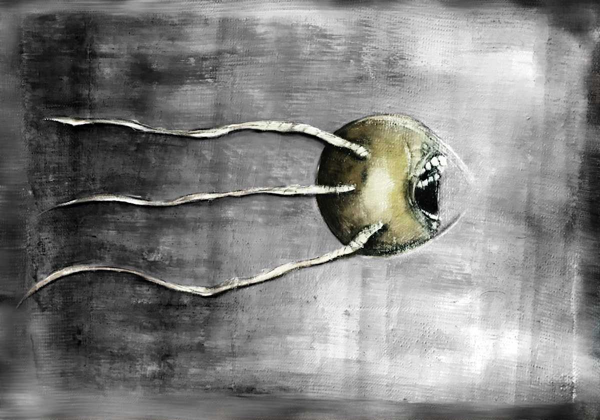 Ltd. Ed. from the PROJECT PATH: MIND EXTINCTION by MARK.  Image: original, Ltd. Edition 1-50, 2AP