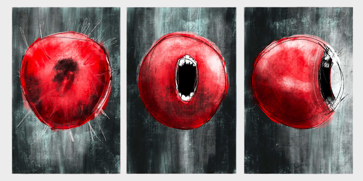 Ltd. Ed. from the PROJECT PATH: MIND EXTINCTION by M A R K    H U E B N E R  Image: original Print, Ltd. Edition 1/50, 2AP