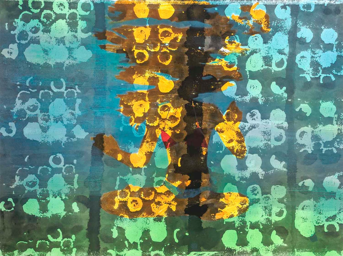 Effervescent Lotus Florescene by Carol Bennett 