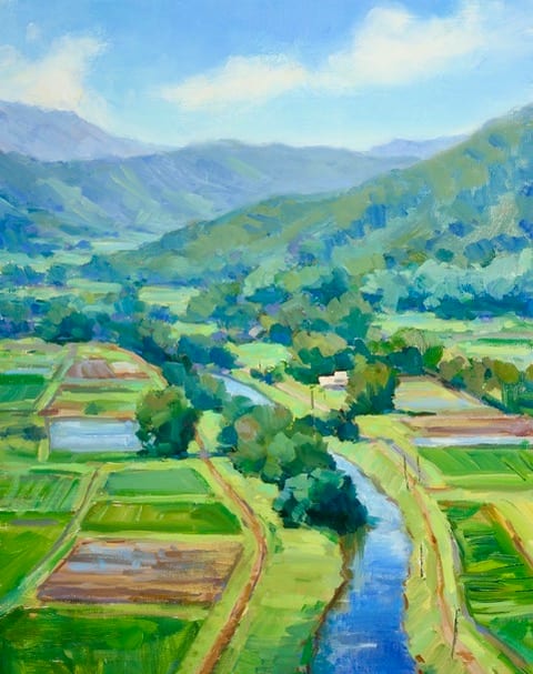 Hanalei Valley View by Jeni  Prince 