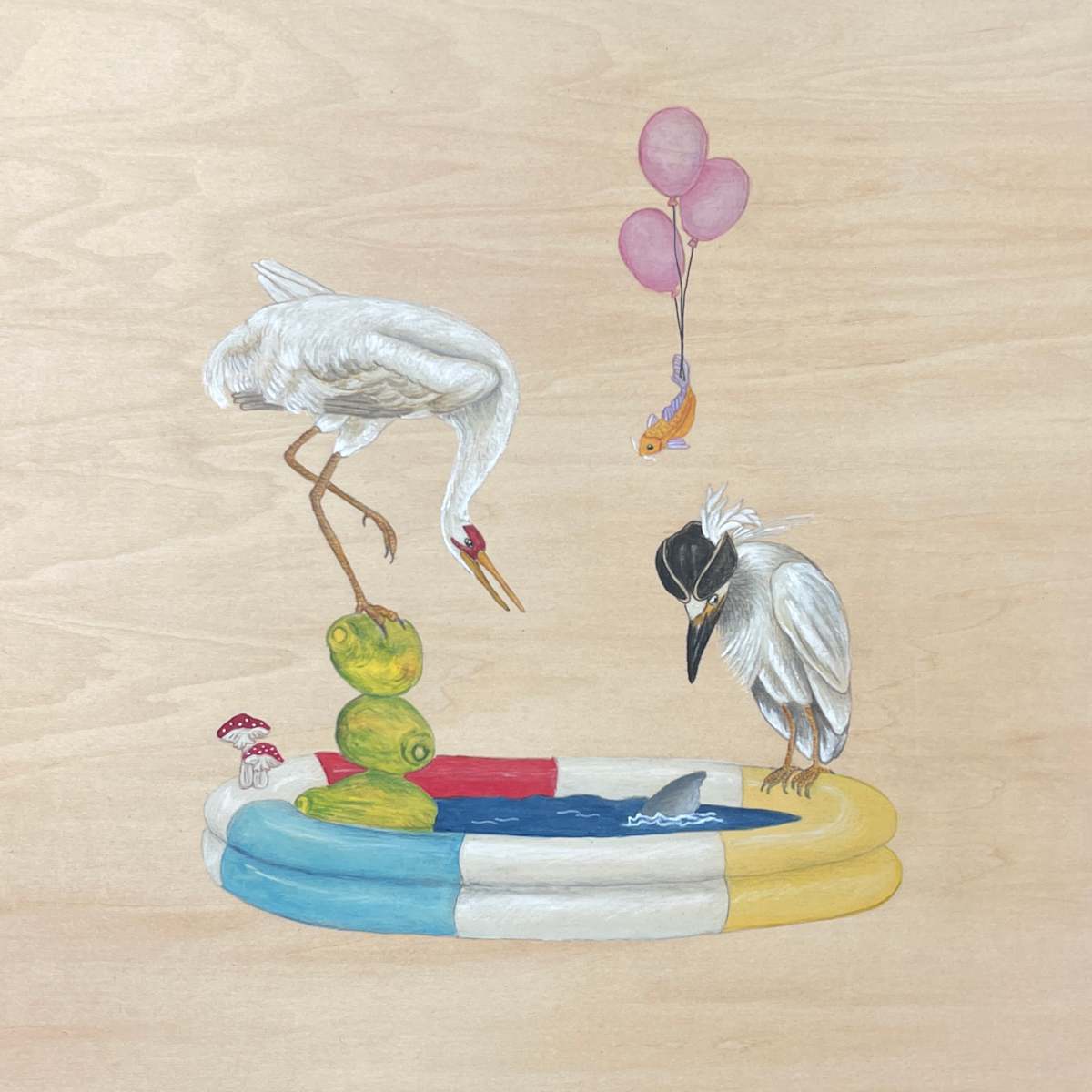 Pool Party by Lauren Trangmar, Image 1.