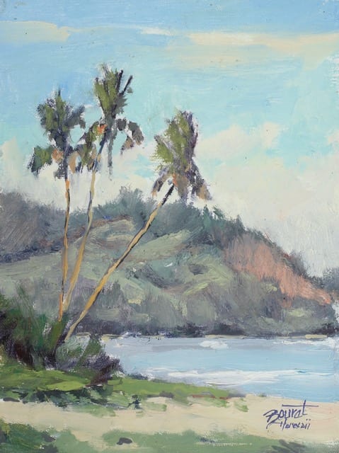 Pine Trees Palms by Pierre Bouret 