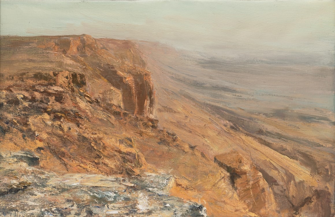 Ramon Crater's Slopes by Uri Blayer 